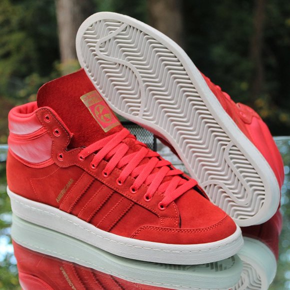 Adidas Americana Hi 88 Red Suede Men’s Size 9.5 main image 8